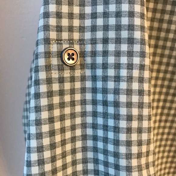 Columbia Green Checked Performance Button-down - Picture 4 of 8